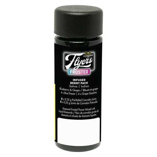 CLAYBOURNE Flyers Frosted Berry Pack Infused PR 8x0.35g CLAYBOURNE Flyers Frosted Berry Pack Infused PR 8x0.35g