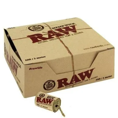 RAW - Hemp Wick -10ft/ 3 meters