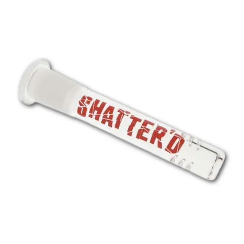3" Shatter'd Glassworks Horizontal Slit Diffused Downstem