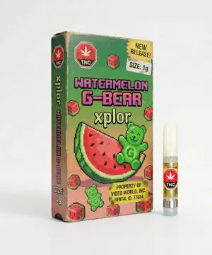 Watermelon G Bear 1g Prefilled Vape Cartridge Watermelon G Bear 1g Prefilled Vape Cartridge
