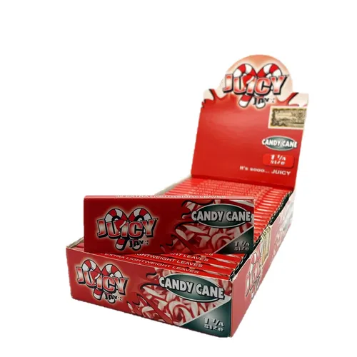 Juicy Jay 1 1/4 Candy Cane Rolling Papers