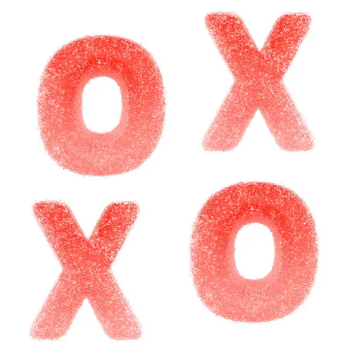 X&O - Low Sugar Vegan Mixed Sour Chews - Quick - 4pc