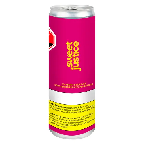 Sweet Justice Cranberry Ginger Ale Beverage