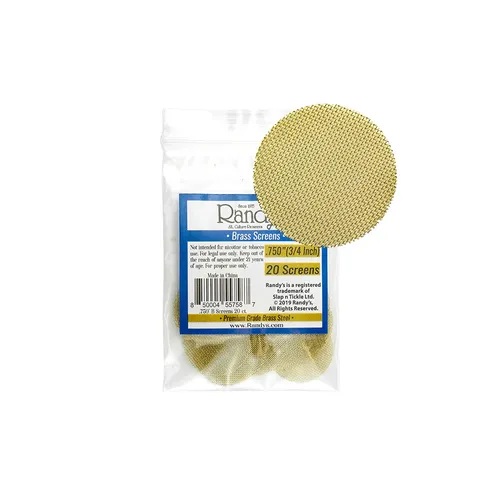 Randy's 0.625" Brass Screens (20 Pack)