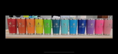 Lux Leaf - Branded insulated Cup (Any Colour)