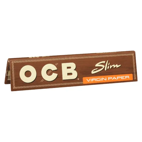 OCB - Virgin Unbleached Slim Rolling Papers - KS Slim