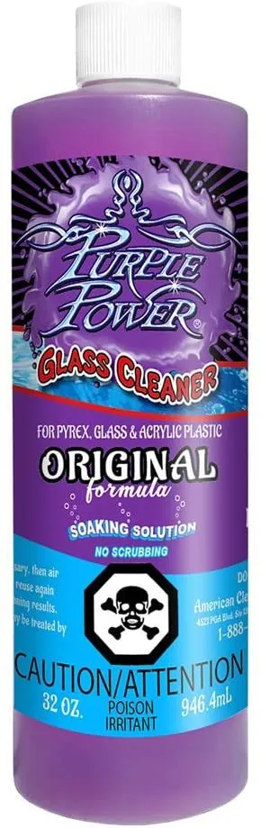 Purple Power Bong Cleaner