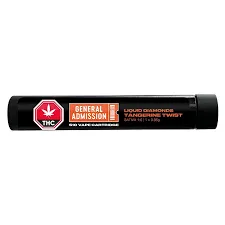 Tangerine Twist (Sativa) Liquid Diamond 510 Thread Vape Cartridge 0.95g Tangerine Twist (Sativa) Liquid Diamond 510 Thread Vape Cartridge 0.95g