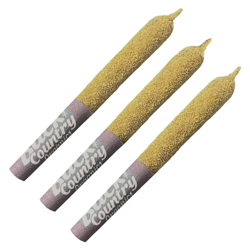 GMO Bomb Live Rosin Infused Kief Coated Pre Rolls