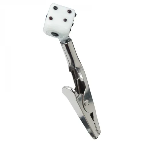 Dice Glass Roach Clip