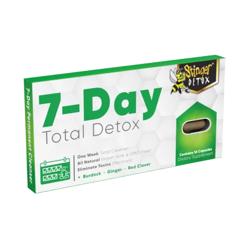 Stinger Detox 7-Day Total Detox Permanent Cleanser Capsules