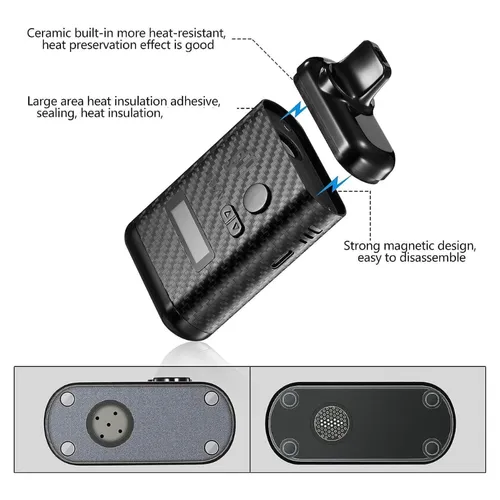 Cheech Carbon Fibre Handheld Vape