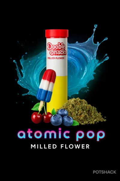 DOOBIE SNACKS Atomic Pop Milled Flower 7g DOOBIE SNACKS Atomic Pop Milled Flower 7g