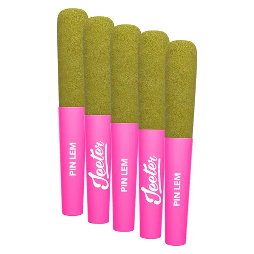 Baby Jeeter: Pink Lemon [Liquid Diamonds/Kief] | 5x0.5g