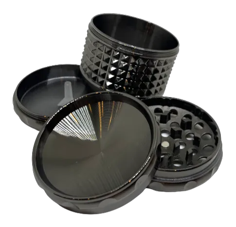 Medium Fortune 4 Parts Thorn Grinder - Medium Fortune 4 Parts Thorn Grinder - Gold