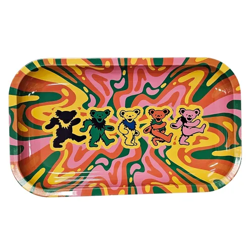 Blazy Susan Grateful Dead Dancing Bears Rolling Tray