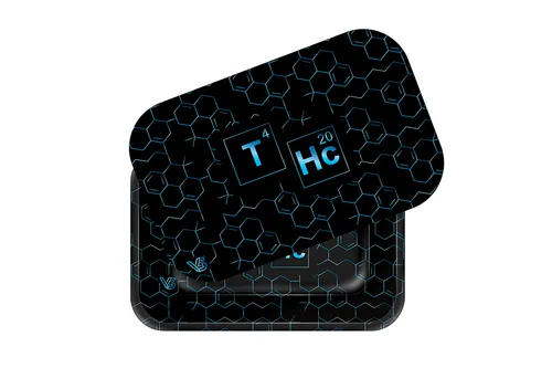 Roll N Go Rolling Tray with Lid - "Elements"