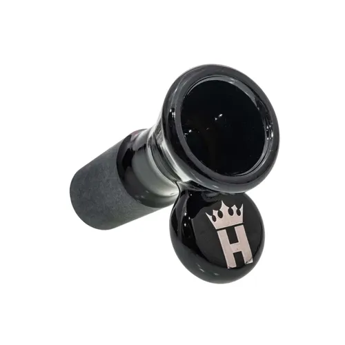 Hoss Glass 10mm Full Color Cone - Black