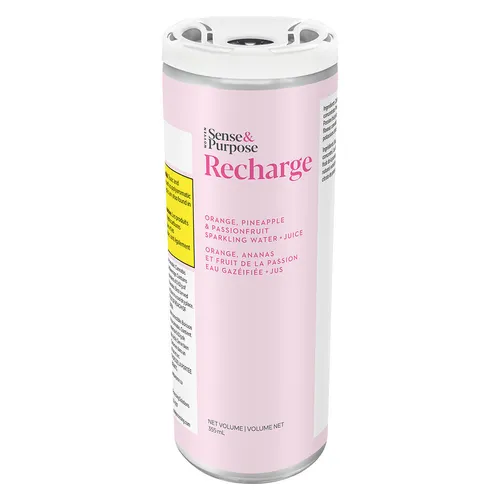 Recharge (Orange, Pineapple & Passionfruit) Sparkling Beverage