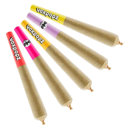 Vox Pops - Taster Pack Crushable Infused Pre-Roll - 5x0.5g Vox Pops - Taster Pack Crushable Infused Pre-Roll - 5x0.5g