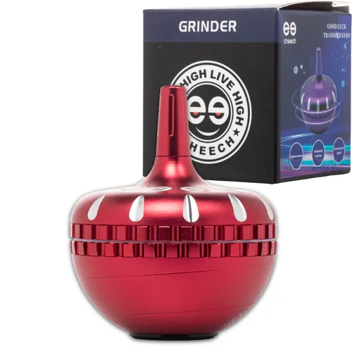 Cheech Spinner Grinder - Red