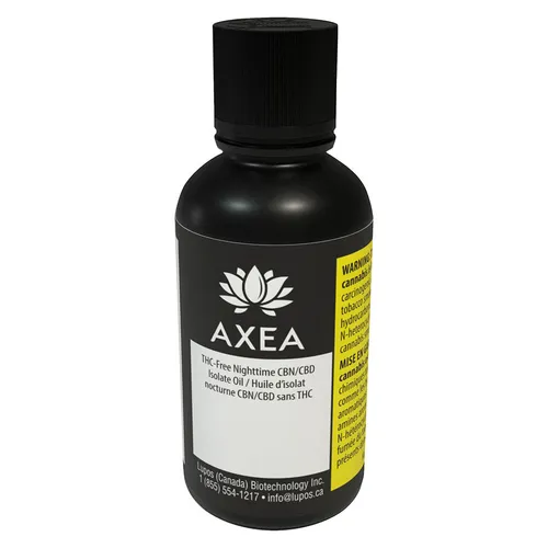 AXEA THC-Free Nighttime CBN/CBD Isolate Oil