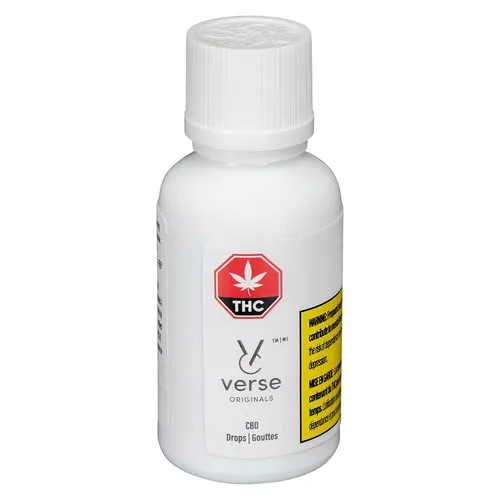 Verse Original - CBD Drops - 20ml Verse Original - CBD Drops - 20ml