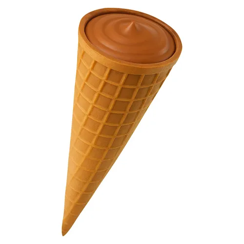 Milk Chocolate Live Rosin Waffle Cones