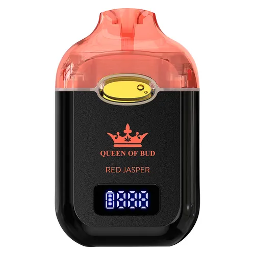 Queen of Bud - Red Jasper Liquid Crystals Disposable - 1g Queen of Bud - Red Jasper Liquid Crystals Disposable - 1g
