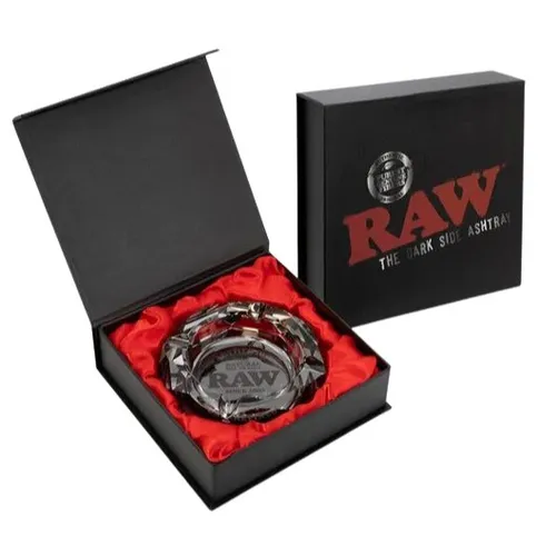 RAW Glass Ashtray - Darkside