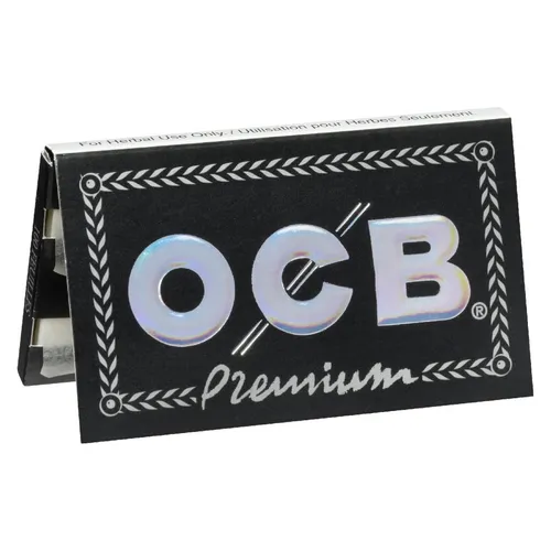 Premium Black Double Rolling Papers Double Rolling Papers, Cones and Filters