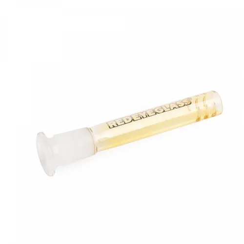 Red Eye Glass Branded 140mm Flush Mount Diffuser Downstem - Colour Changing