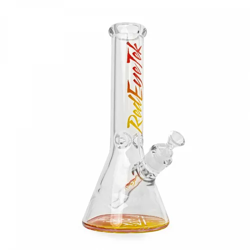 Red Eye Tek 12" Harmony Synth Series Red/Yellow Beaker