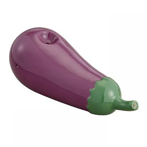 Ceramic Pipe - Eggplant