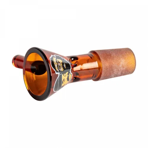 Cheech & Chong 14mm Amber/Gold Bowl Piece