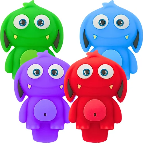 Monster Buddies Silicone Hand Pipe
