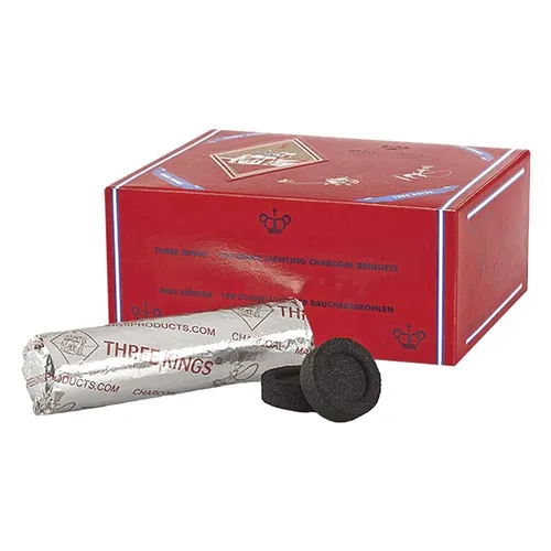 3 Kings Hookah Charcoal- Small