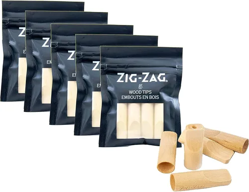 Zig Zag Wooden Tips - Zig Zag Wooden Tips -