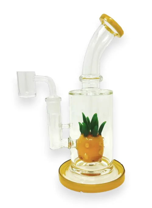 Lux Glass Pineapple Dab Rig - 9" Dab Rig