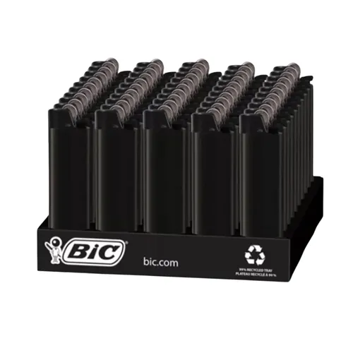 Bic Lighters Regular Black Out Series