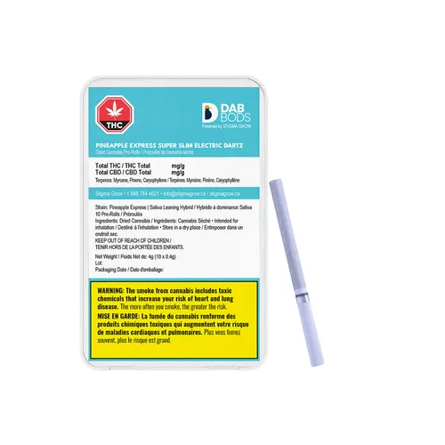Pineapple Express Super Slim Electric Dartz Pre-Roll