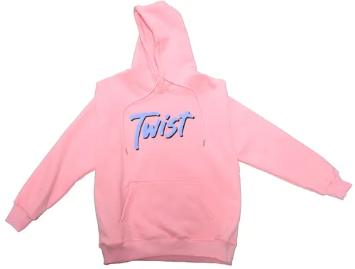 Twist Hoodie - Pink