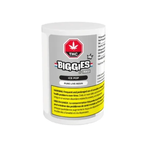 BIGGIES ICE POP Pure THC Live Resin 4x6g