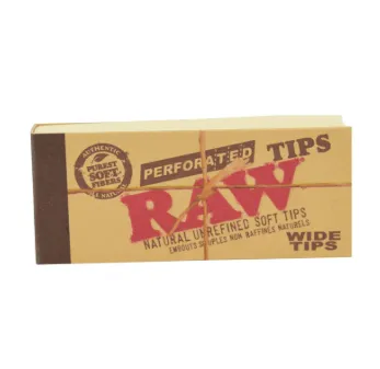 Raw - Wide Filter Tips - Perforated