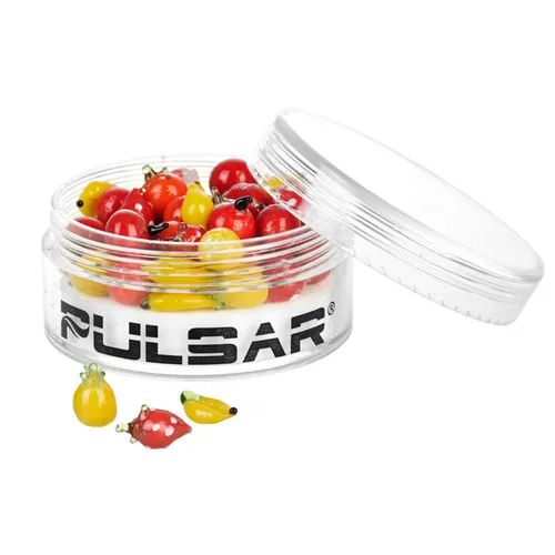Pulsar Cute Fruit Set of 50 Terp Beads- Glass Beads