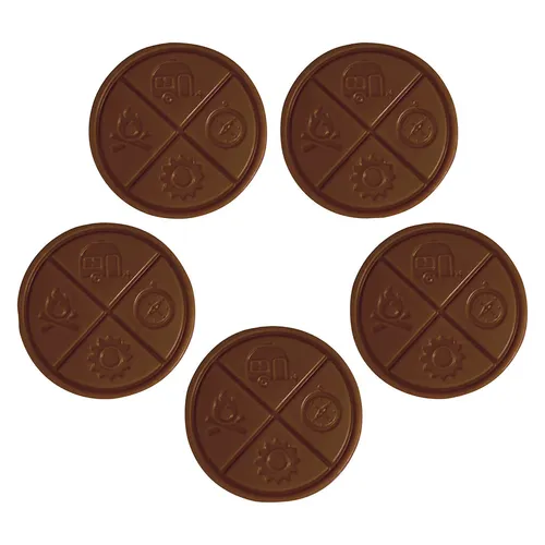 The Hazy Camper - Simple Milk Chocolate THC - 5x1 Pack