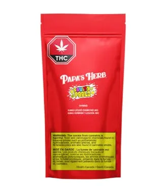 PAPA'S HERB Fruity Pbblez Liquid Diamond AIO 0.95g PAPA'S HERB Fruity Pbblez Liquid Diamond AIO 0.95g