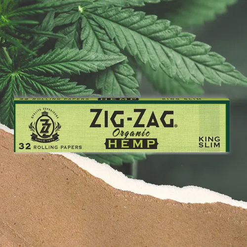 ZIG-ZAG ORGANIC HEMP KING SLIM