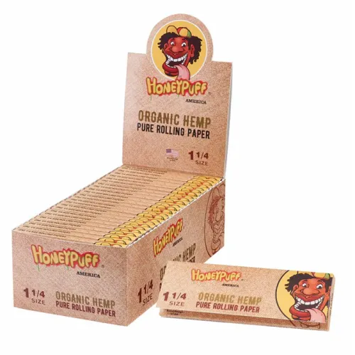 Honey Puff 11/4" Rolling Paper Organic Hemp
