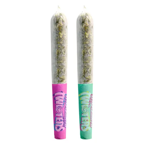 Twisters - Rainbow Booty + Bubba Bomb Infused Pre-Roll